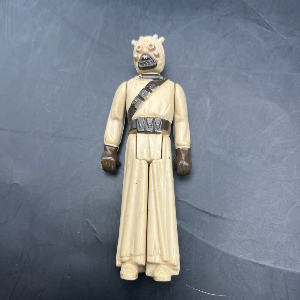 Vintage Star Wars Sand People Tusken Raider Action Figure 1977 Kenner 7